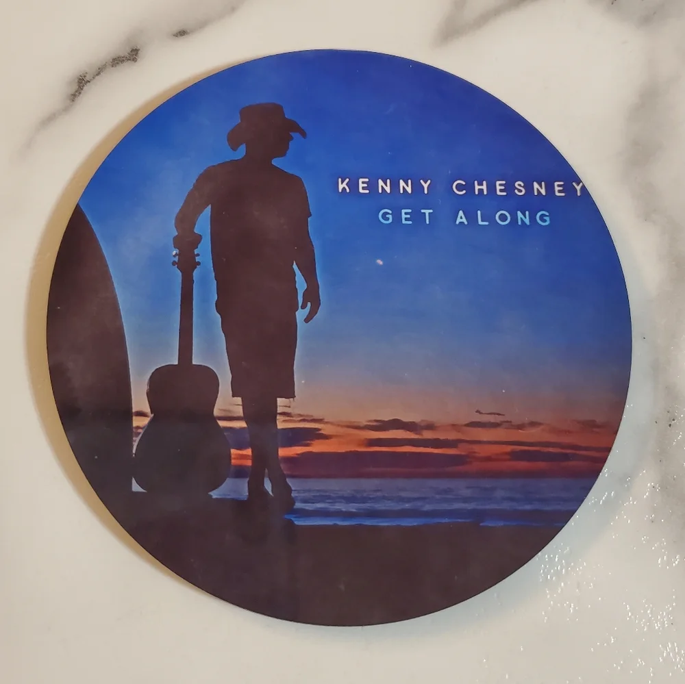 Kenny Chesney Album Cover Coasters